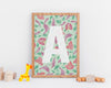 Wall Print - Customised Lilly Letter