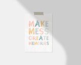 Wall Print - Make Mess